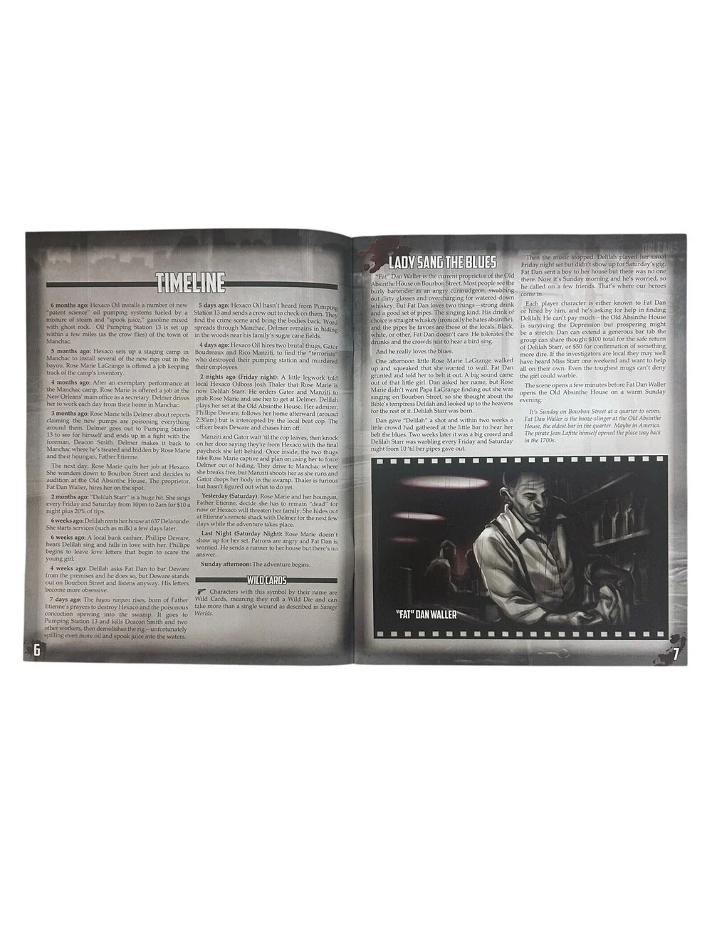 Savage Worlds: Deadlands Noir: Game Master's Screen 10701